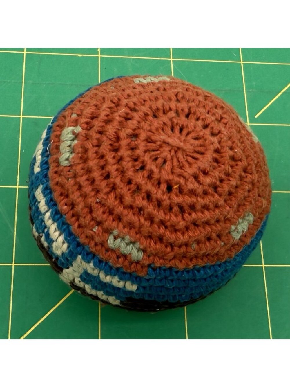 Belize Hacky Sack Crocheted Multi Color - Picture 4 of 5